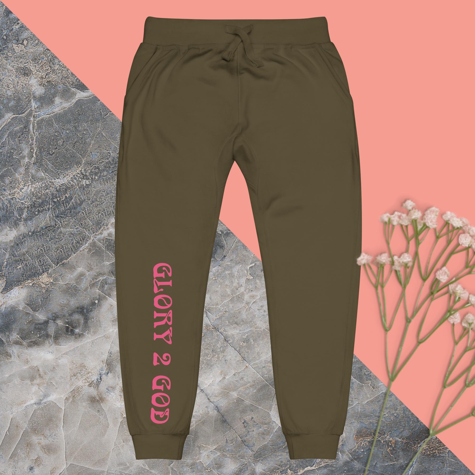 Unisex fleece sweatpants