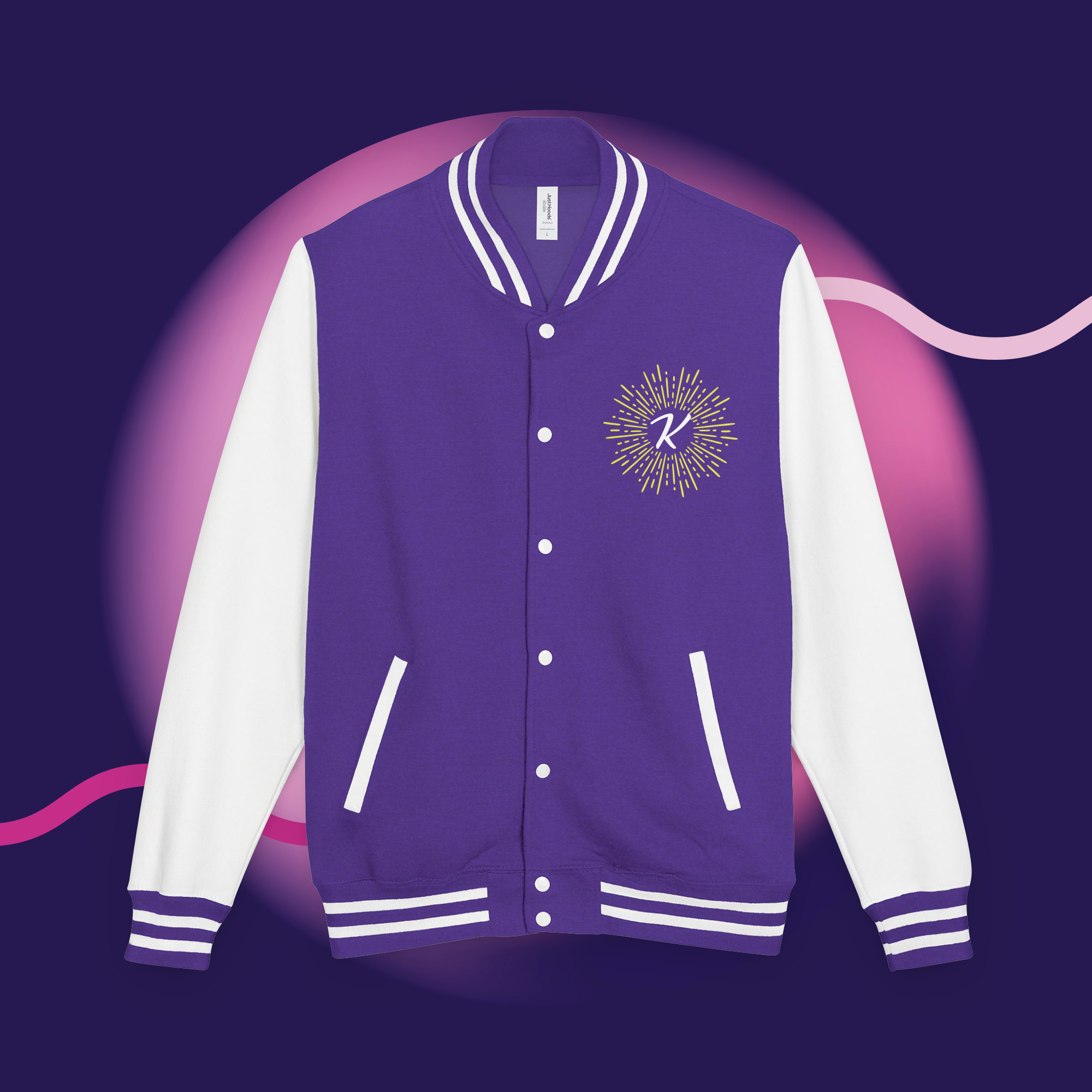 Personalized "Blessed" Letterman Jacket